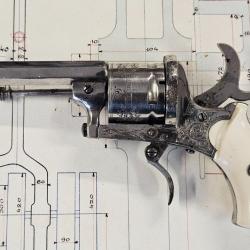 revolver type lefaucheux cal 7mm