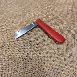 Greffoir Droit rouge Lame 65 mm