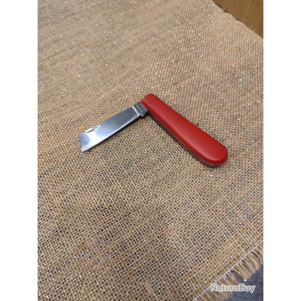 Greffoir Droit rouge Lame 65 mm