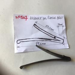 VENDU PAR LE-CUIRASSIER N°507 RESSORT DE PLATINE DROITE POUR FUSIL