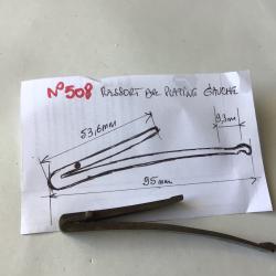 VENDU PAR LE-CUIRASSIER N°508 RESSORT DE PLATINE GAUCHE POUR FUSIL