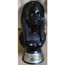 Liqueur de Sinuh&eacute; (Espagne) - Buste de Cl&eacute;op&acirc;tre NOIR