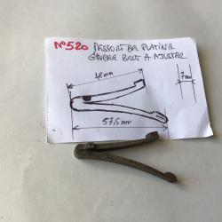 VENDU PAR LE-CUIRASSIER N°520 RESSORT DE PLATINE GAUCHE POUR FUSIL