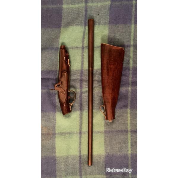 Fusil de chasse  percussion