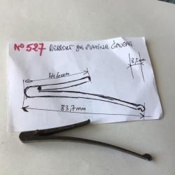 VENDU PAR LE-CUIRASSIER N°527 RESSORT DE PLATINE GAUCHE POUR FUSIL