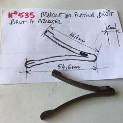 VENDU PAR LE-CUIRASSIER N°535 RESSORT DE PLATINE DROITE POUR FUSIL