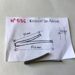 VENDU PAR LE-CUIRASSIER N°536 RESSORT DE PLATINE POUR FUSIL