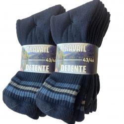 LOT DE 10 PAIRES CHAUSSETTE DETENTE bf