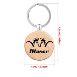Porte clé blaser personnalisée au choix motif blaser