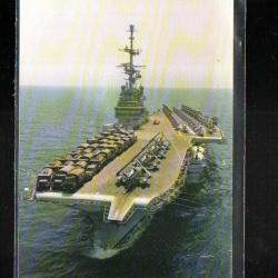 le porte-avions cl&eacute;menceau cpm 4048