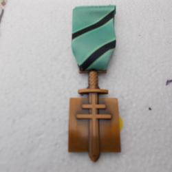 médaille de la libération ,modèle londres,1er type 1941,DFL,neuve