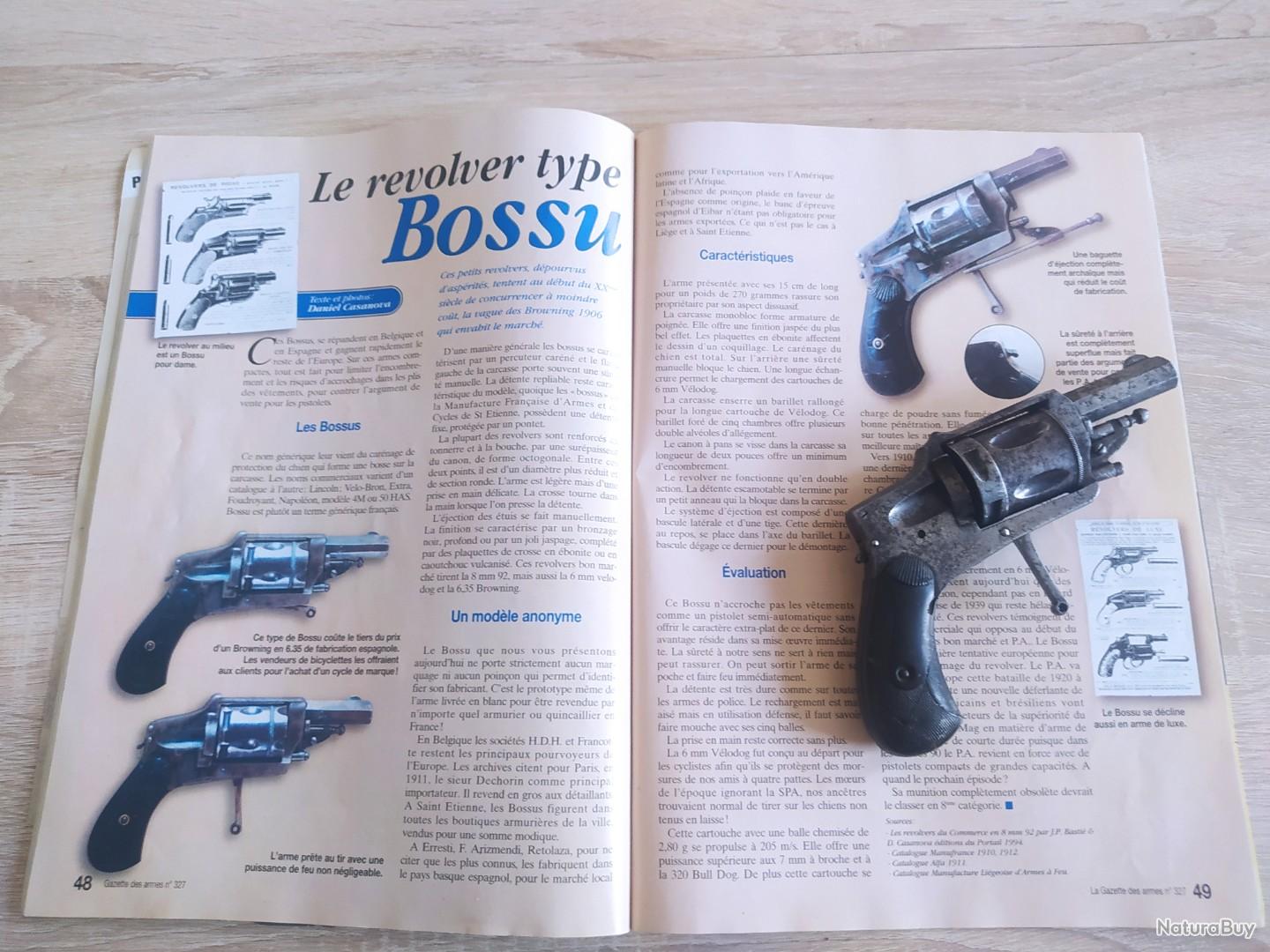 Vend revolver de collection type bossu cal 8 mm - Revolvers bulldog et ...