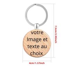 Porte clé passion chasse idées cadeaux original Noël fêtes des pères anniversaire ect recto/verso z1