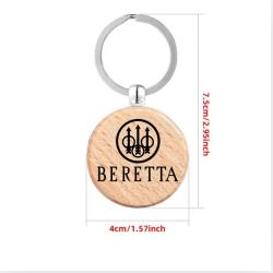 Porte clé Beretta idées cadeaux original Noël fêtes des pères anniversaire ect recto/verso z4