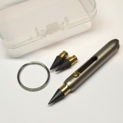 Mini stylo en titane : anodisation offerte