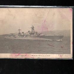 croiseur marseillaise cpa voir &eacute;tat 4685