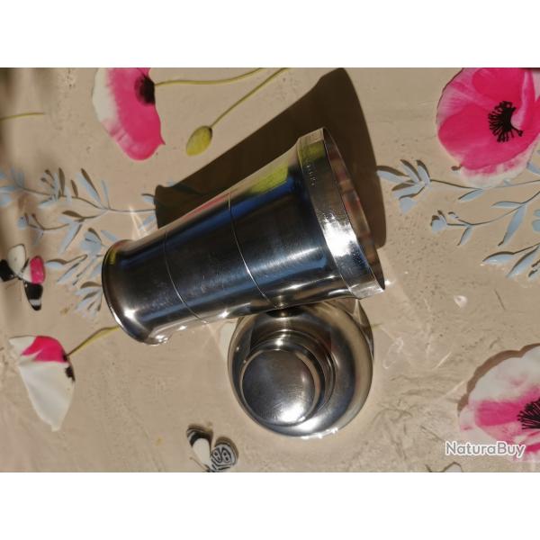 orfvre ST Medart Shaker  cocktail mtal argent Art Dco