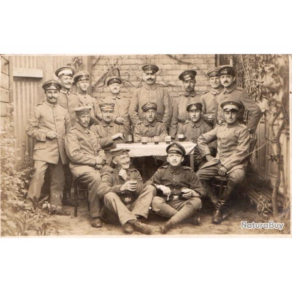 CPA -Photo - Un Groupe Soldats Allemands - N4312