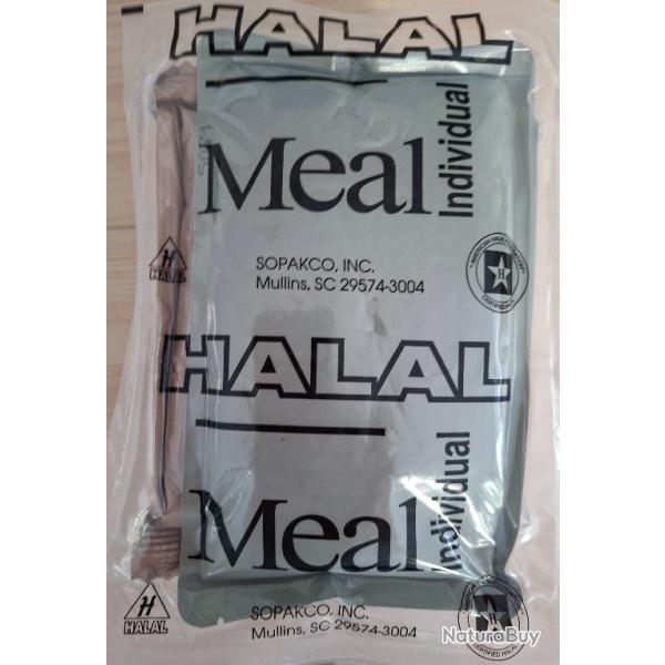RATION HALAL -- MRE-- LIVRAISON OFFERTE