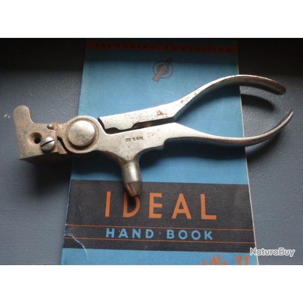 Rare moule / outil Ideal en calibre 32 Smith  Wesson