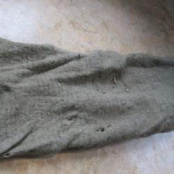 Bonnet commando Anglais GB Canada ww2 seconde guerre  r&eacute;emploi Indochine Alg&eacute;rie &eacute;charpe tr&egrave;s mit&eacute;