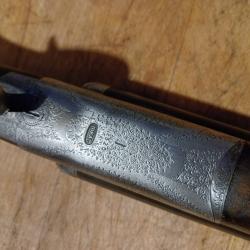 MYTHIQUE  FUSIL JUXTAPOSÉ  IDEAL LUXE GRAVURES CISELÉES  LÉGER FULL / 3/4 CH EN BEL ÉTAT !