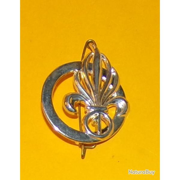 LEGION : INSIGNE DE BERET DU 1 REGIMENT ETRANGER DE CAVALERIE DE LA LEGION ETRANGERE , INSIGNE DE B