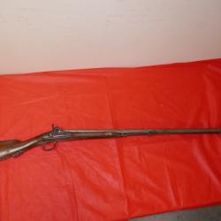 Fusil de chasse juxtaposé à silex converti à percussion