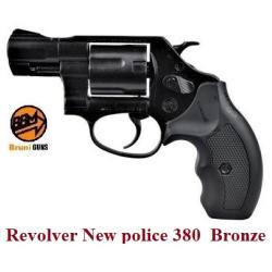 Revolver New police  380 Bronze à blanc uniquement