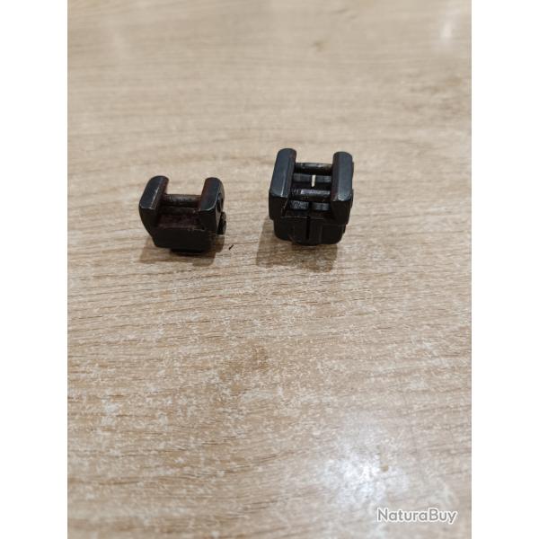 Pied eaw pivotant de lunette a rail 70 degrs