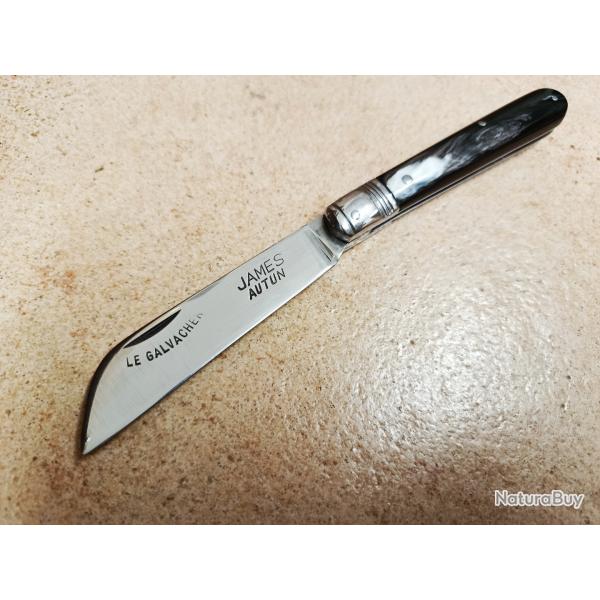 Couteau pliant de poche "tir droit" lame signe LE GALVACHER
