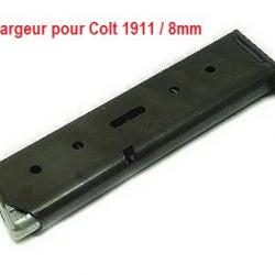 Chargeur seul pour Pistolet Colt 1911 Mod.96  en 8 mm