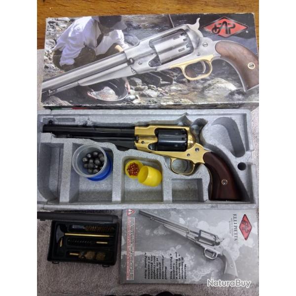 REMINGTON 1858 TEXAS cal 44 PIETTA. NEUF !! DANS SA BOITE ORIGINE.+ balles et amorces +kit nettoyage