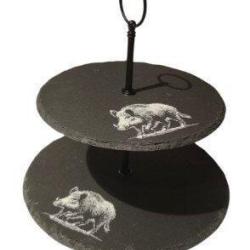 Pr&eacute;sentoir ardoise Sanglier LOVERGREEN