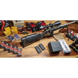 ISSC SPA Silence, lunette Redfield 3-9x50, +1000 munitions 3x chargeurs + Bipied