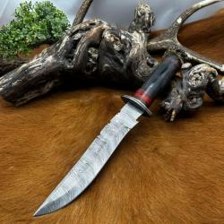 (25) Couteau lame en acier damas 256 couches (3)