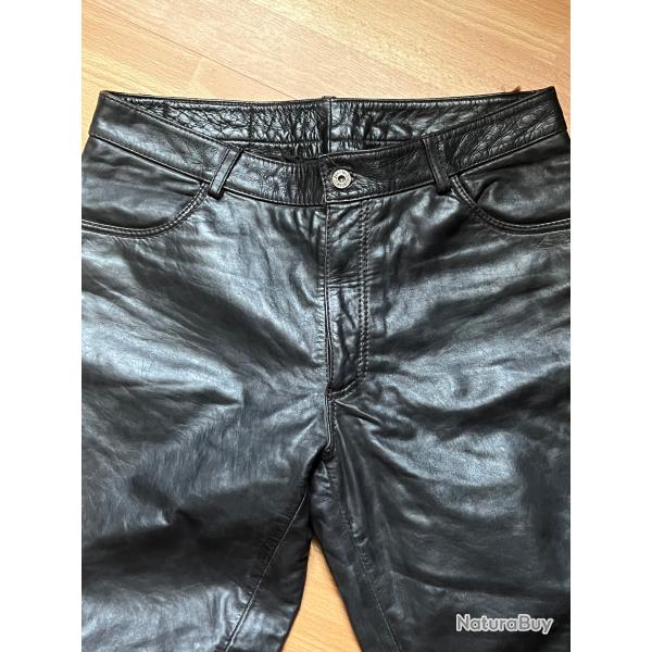 Pantalon cuir taille 44