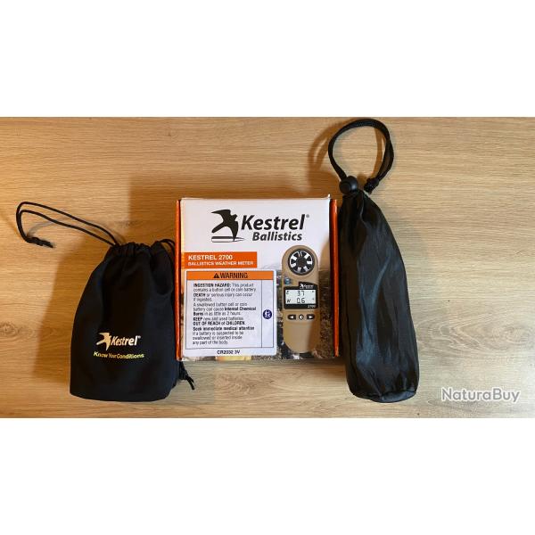 Kestrel 2700 Neuf + Girouette + trepied
