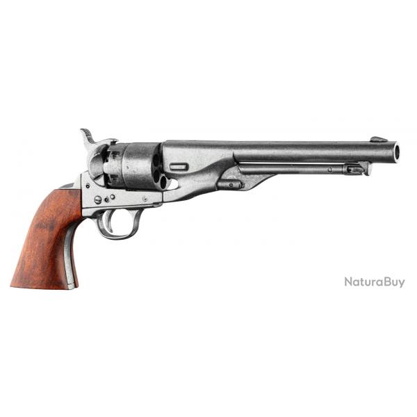 REPLIQUE DECORATIVE DENIX DE REVOLVER 1860 GUERRE CIVILE AMERICAINE