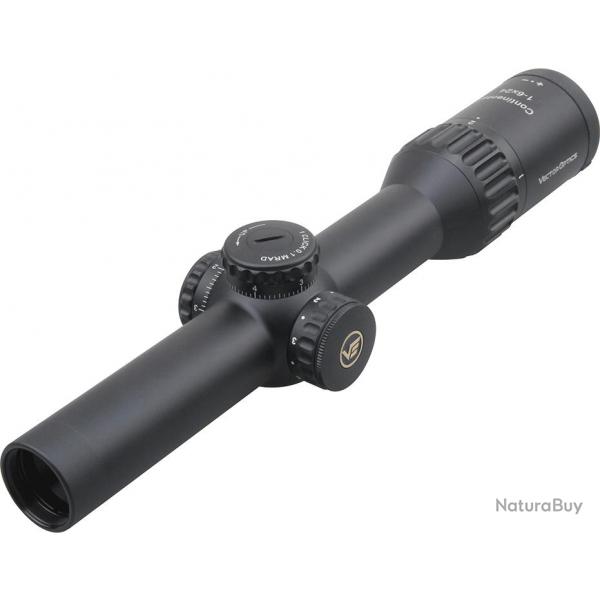 Lunette Vector Optics Continental X6 1-6x24 SFP Ret. BDC Coyote