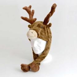 Bonnet humoristique cerf