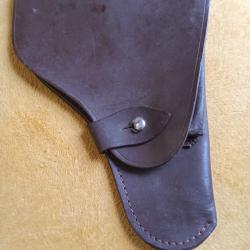 Etuis cuir pour pistolet, calibre 7,65, du type Le Français