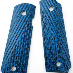 Plaquettes COLT 1911 type 2 bleu LIVRAISON GRATUITE