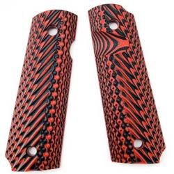 Plaquettes COLT 1911 type 3 rouge LIVRAISON GRATUITE