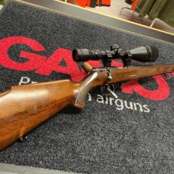 Carabine ANSCHÜTZ calibre 22 Mag avec lunette 4-16x50 et silencieux SAK