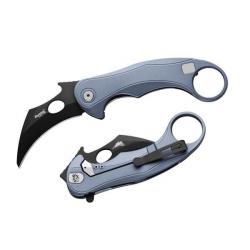 Couteau pliant Lionsteel karambit "L.E.ONE MID" LE2A.IB bleu