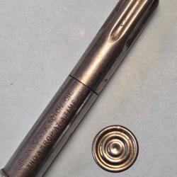 Rare huillier de poche pour arme Remington en laiton nickelé