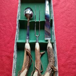 Service 3 pièces pour découpe viandes et gibiers