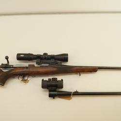 CARABINE TYPE MAUSER  M98 TACKEDOWN 6.5X57 7X64 POUR ENCHERE 1 SANS PRIX DE RESERVE