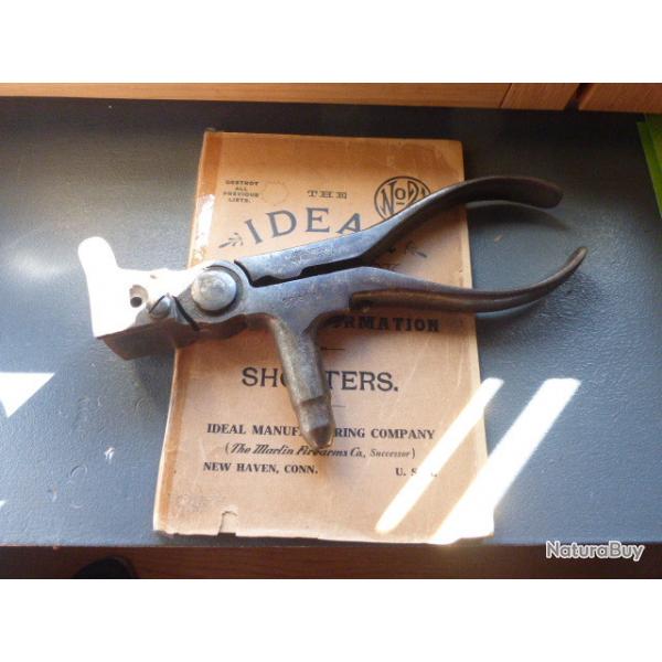 Pince Ideal / outil de rechargement avec moule  balles intgr en calibre 30-30 (30 WCF)